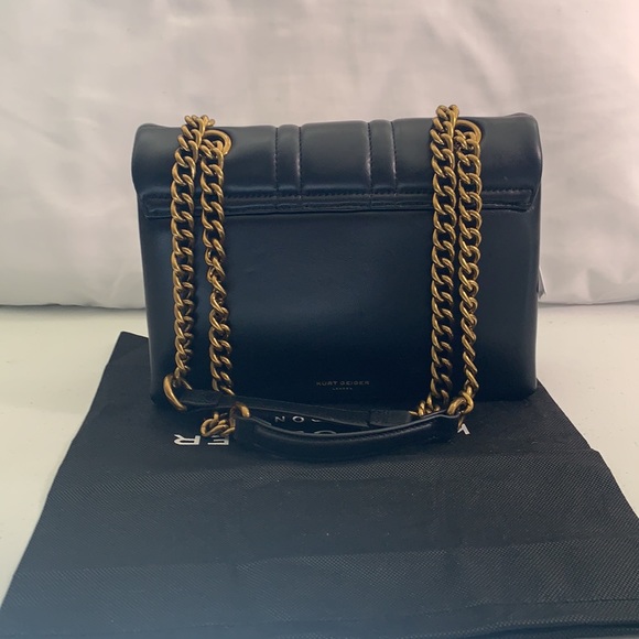 - - KURT GEIGER LONDON KENSINGTON LEATHER  SHOULDER BAG - Picture 11 of 15